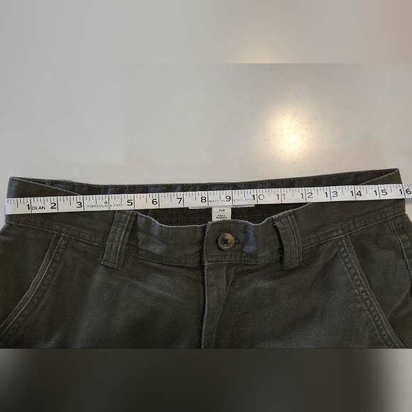 Amazon Essentials Dark Green Cargo Shorts Utility Army Green Shorts - Picture 11 of 16